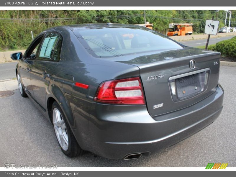 Polished Metal Metallic / Ebony 2008 Acura TL 3.2