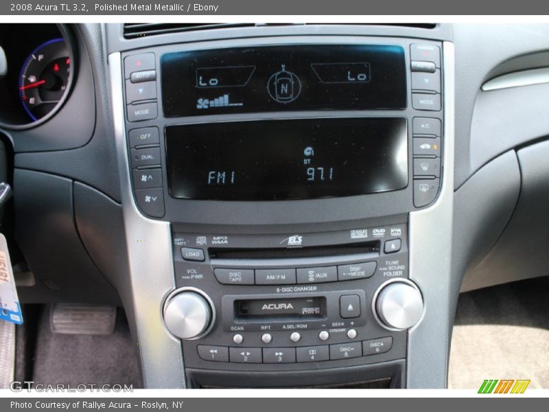 Polished Metal Metallic / Ebony 2008 Acura TL 3.2
