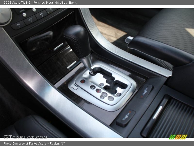 Polished Metal Metallic / Ebony 2008 Acura TL 3.2