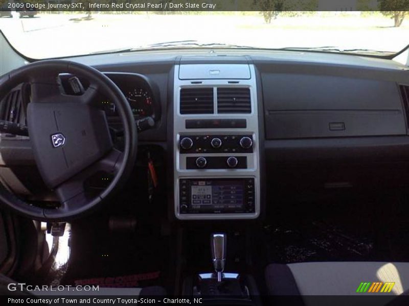 Inferno Red Crystal Pearl / Dark Slate Gray 2009 Dodge Journey SXT