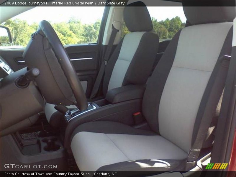 Inferno Red Crystal Pearl / Dark Slate Gray 2009 Dodge Journey SXT