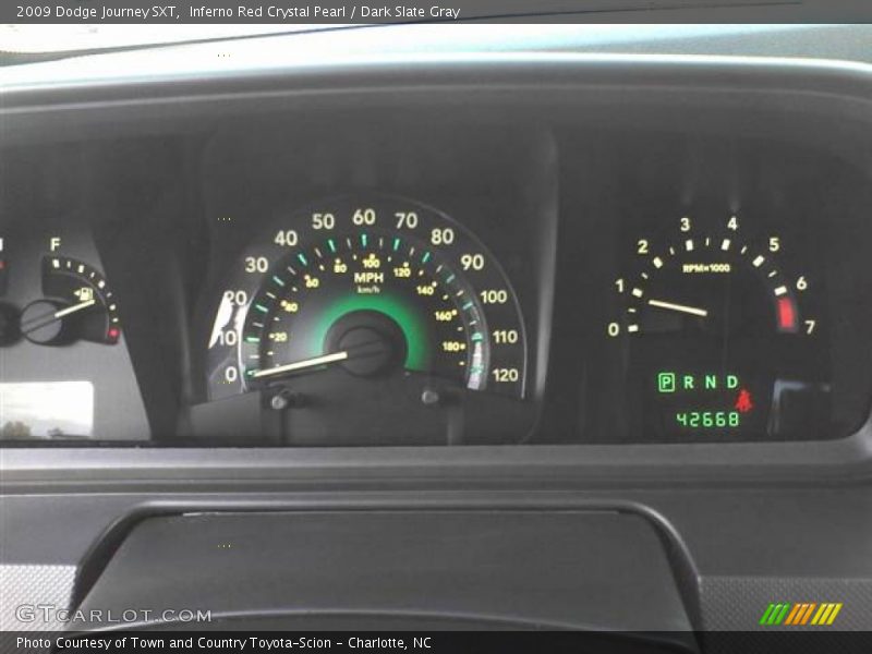  2009 Journey SXT SXT Gauges