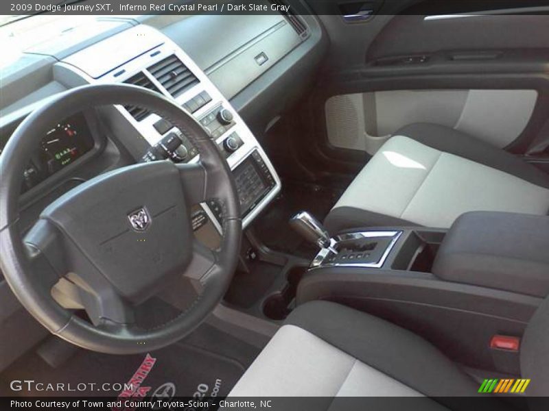 Inferno Red Crystal Pearl / Dark Slate Gray 2009 Dodge Journey SXT