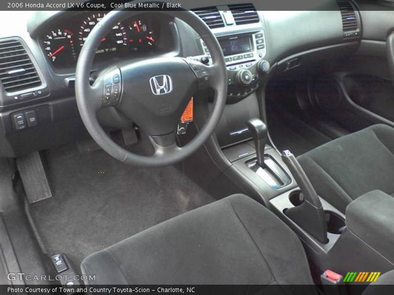  2006 Accord LX V6 Coupe Black Interior