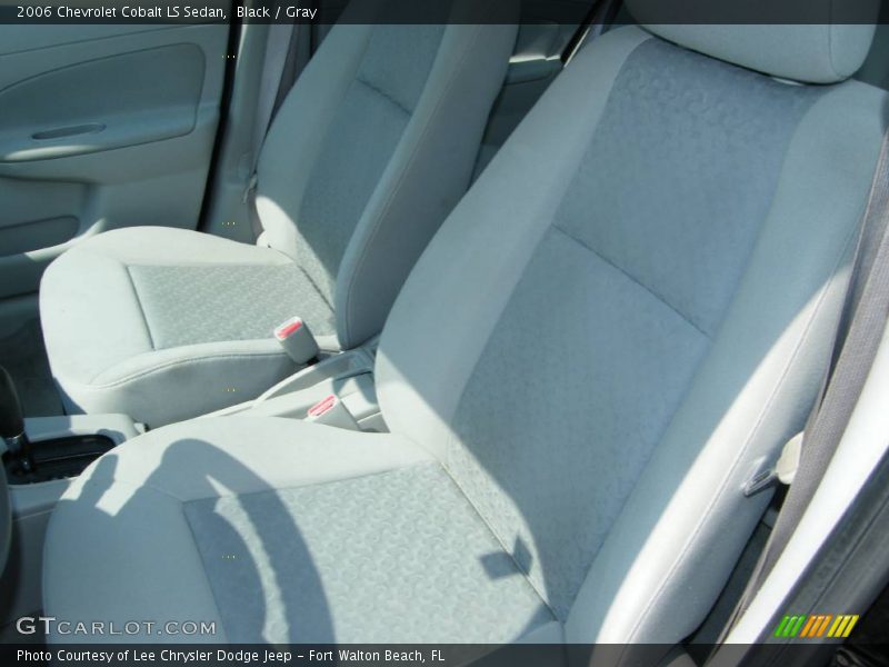 Black / Gray 2006 Chevrolet Cobalt LS Sedan