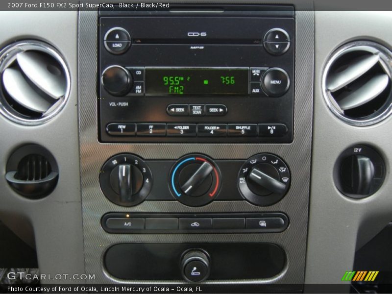 Controls of 2007 F150 FX2 Sport SuperCab