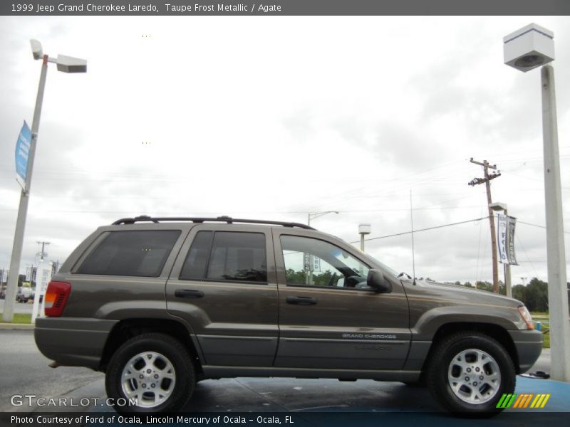 Taupe Frost Metallic / Agate 1999 Jeep Grand Cherokee Laredo