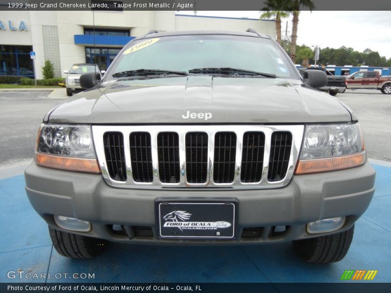 Taupe Frost Metallic / Agate 1999 Jeep Grand Cherokee Laredo