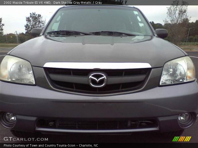 Dark Shadow Gray Metallic / Gray 2002 Mazda Tribute ES V6 4WD