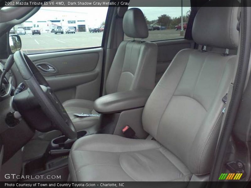  2002 Tribute ES V6 4WD Gray Interior