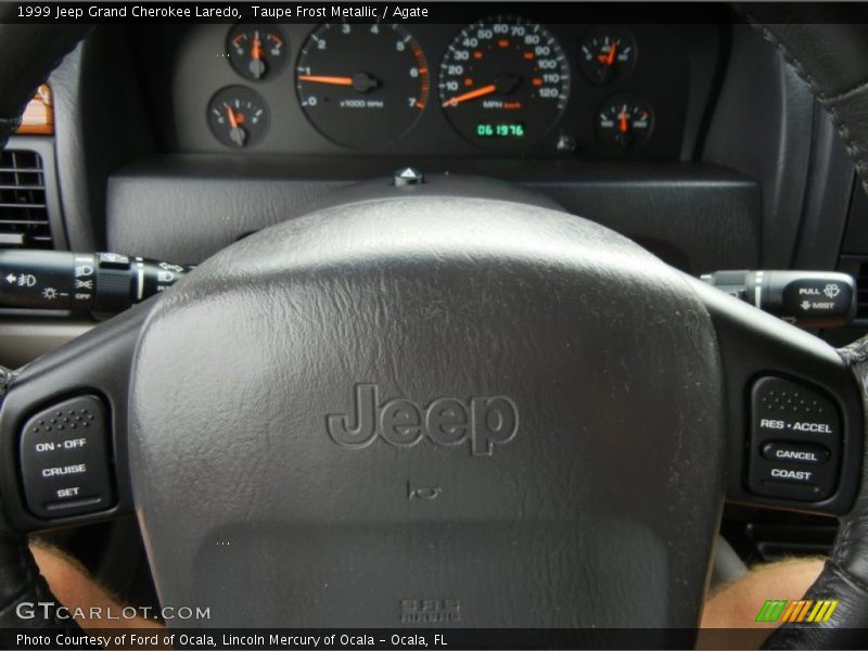 Taupe Frost Metallic / Agate 1999 Jeep Grand Cherokee Laredo