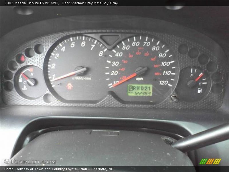  2002 Tribute ES V6 4WD ES V6 4WD Gauges