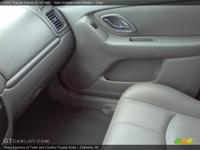 Dark Shadow Gray Metallic / Gray 2002 Mazda Tribute ES V6 4WD