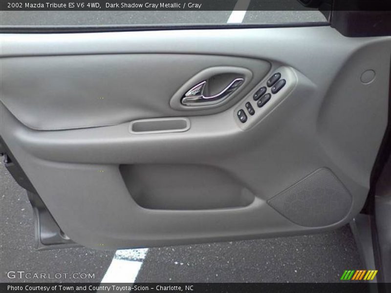 Dark Shadow Gray Metallic / Gray 2002 Mazda Tribute ES V6 4WD