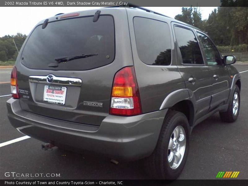 Dark Shadow Gray Metallic / Gray 2002 Mazda Tribute ES V6 4WD