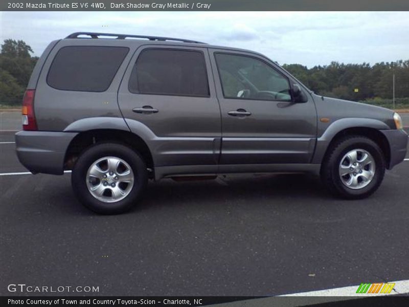 Dark Shadow Gray Metallic / Gray 2002 Mazda Tribute ES V6 4WD