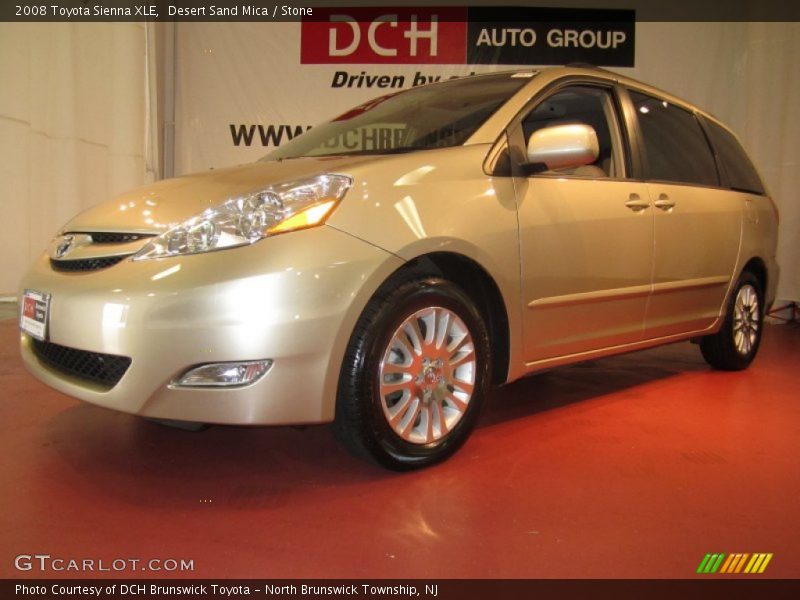 Desert Sand Mica / Stone 2008 Toyota Sienna XLE