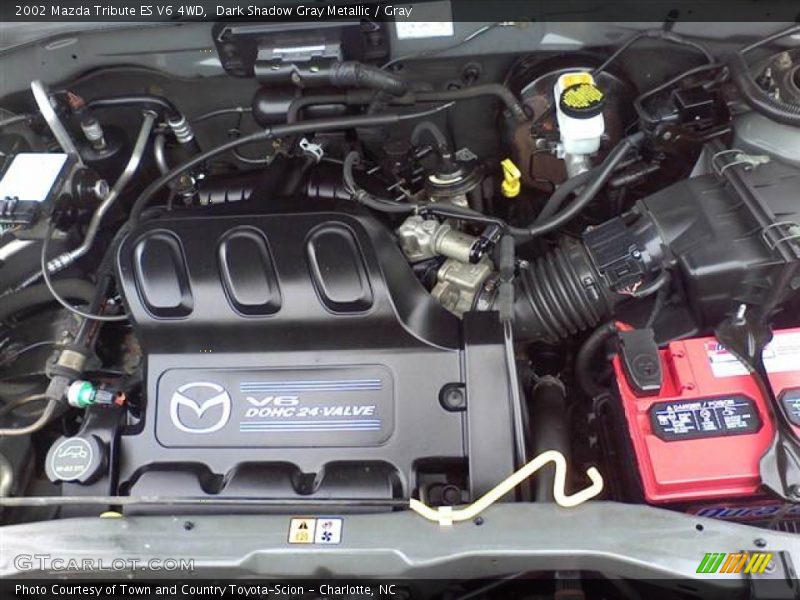  2002 Tribute ES V6 4WD Engine - 3.0 Liter DOHC 24-Valve V6