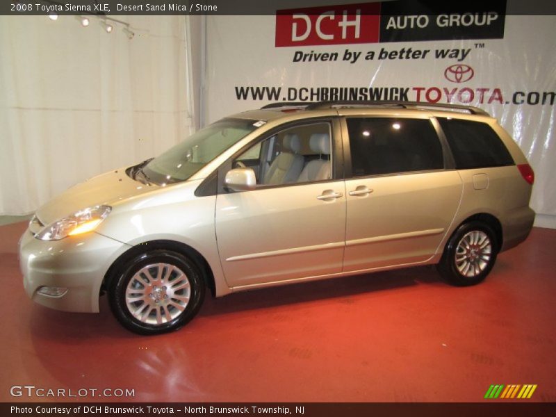 Desert Sand Mica / Stone 2008 Toyota Sienna XLE