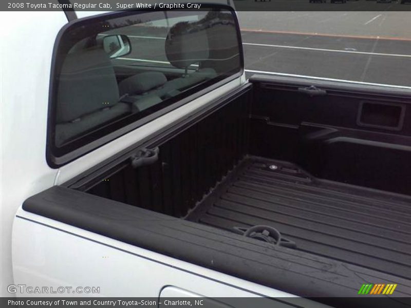Super White / Graphite Gray 2008 Toyota Tacoma Regular Cab