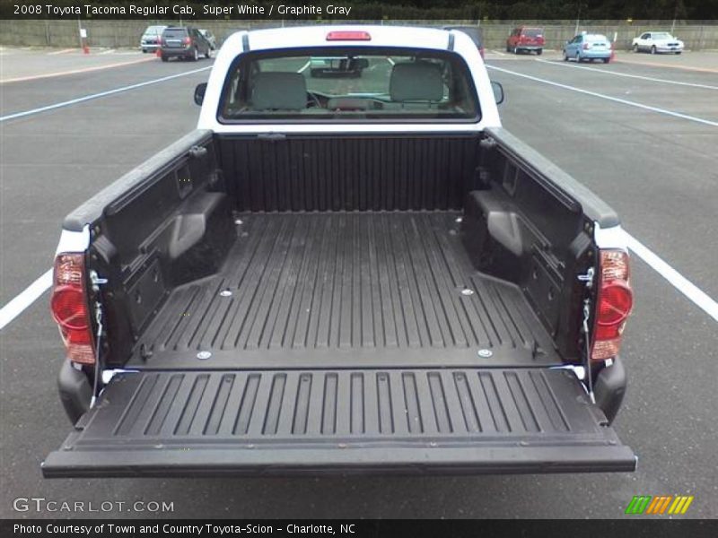 Super White / Graphite Gray 2008 Toyota Tacoma Regular Cab