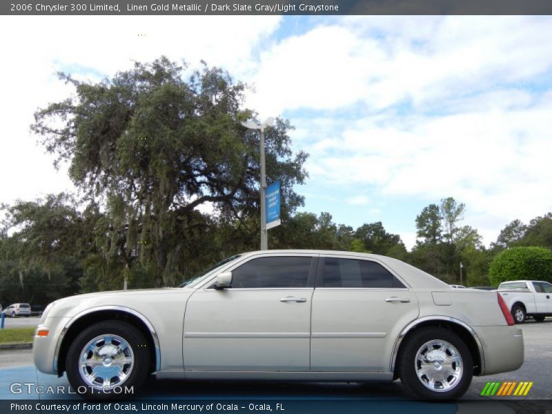 Linen Gold Metallic / Dark Slate Gray/Light Graystone 2006 Chrysler 300 Limited
