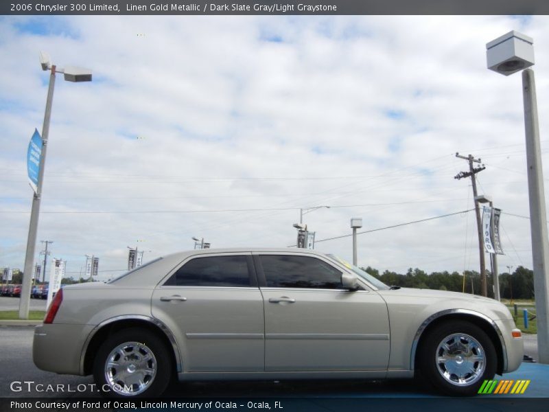 Linen Gold Metallic / Dark Slate Gray/Light Graystone 2006 Chrysler 300 Limited