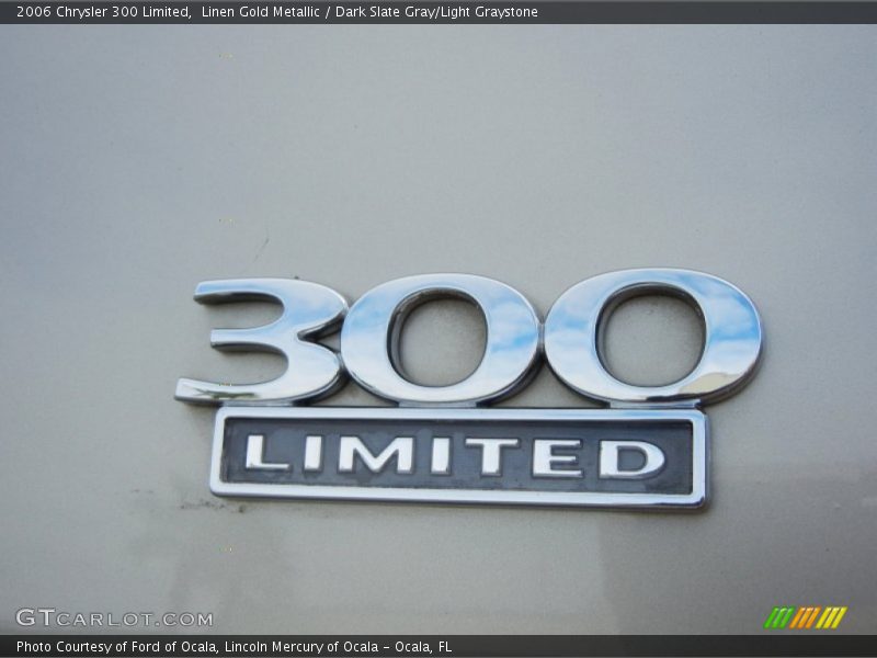 Linen Gold Metallic / Dark Slate Gray/Light Graystone 2006 Chrysler 300 Limited