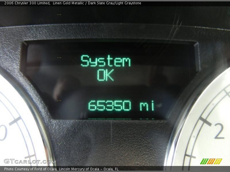 Linen Gold Metallic / Dark Slate Gray/Light Graystone 2006 Chrysler 300 Limited