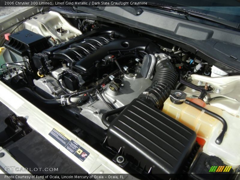 Linen Gold Metallic / Dark Slate Gray/Light Graystone 2006 Chrysler 300 Limited