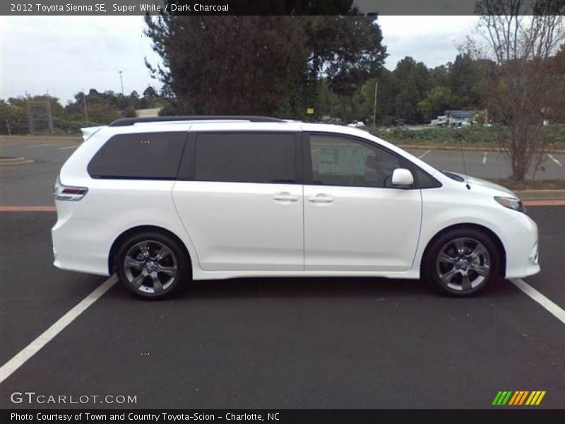  2012 Sienna SE Super White