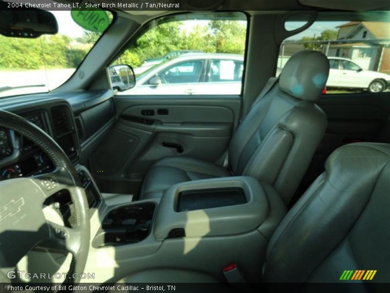 Silver Birch Metallic / Tan/Neutral 2004 Chevrolet Tahoe LT