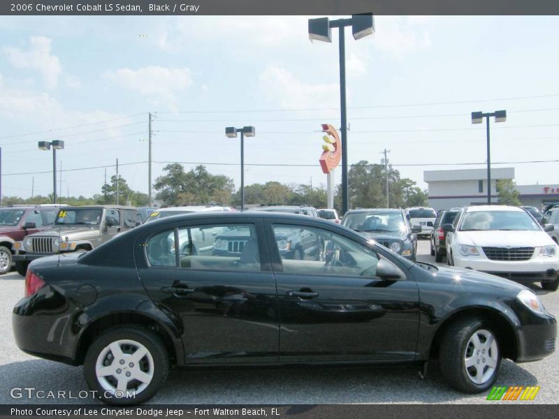 Black / Gray 2006 Chevrolet Cobalt LS Sedan