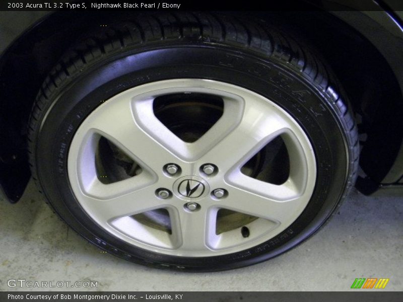 Nighthawk Black Pearl / Ebony 2003 Acura TL 3.2 Type S
