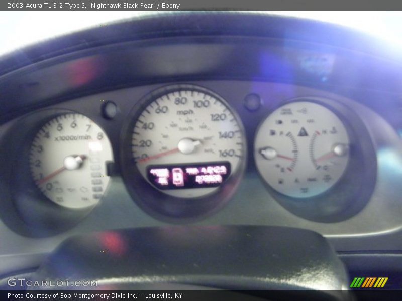 Nighthawk Black Pearl / Ebony 2003 Acura TL 3.2 Type S