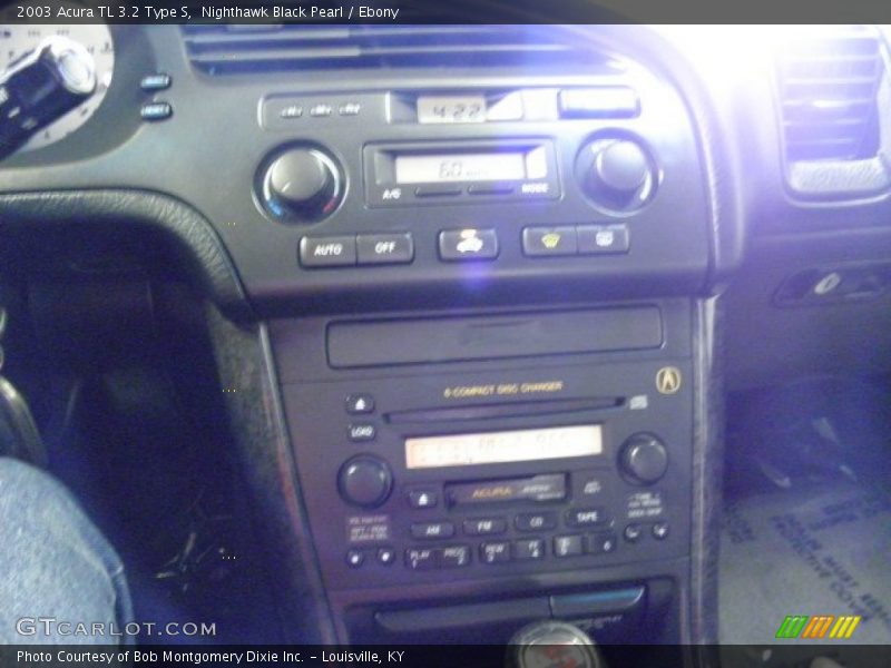 Nighthawk Black Pearl / Ebony 2003 Acura TL 3.2 Type S
