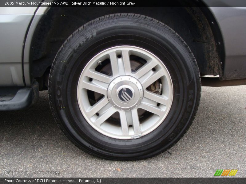 Silver Birch Metallic / Midnight Grey 2005 Mercury Mountaineer V6 AWD