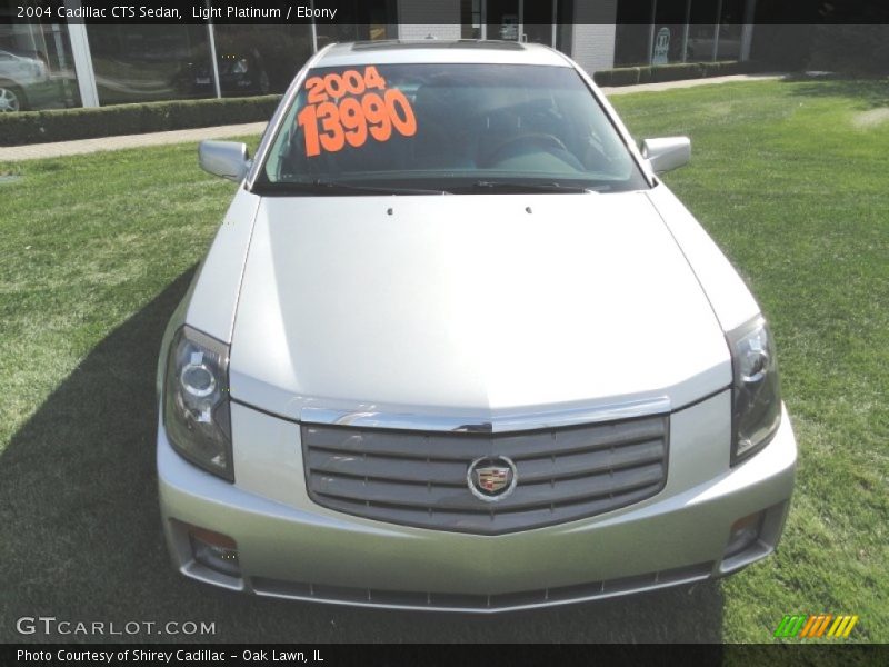 Light Platinum / Ebony 2004 Cadillac CTS Sedan