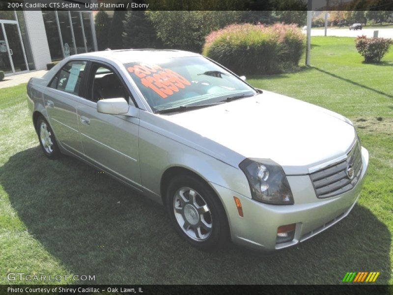 Light Platinum / Ebony 2004 Cadillac CTS Sedan