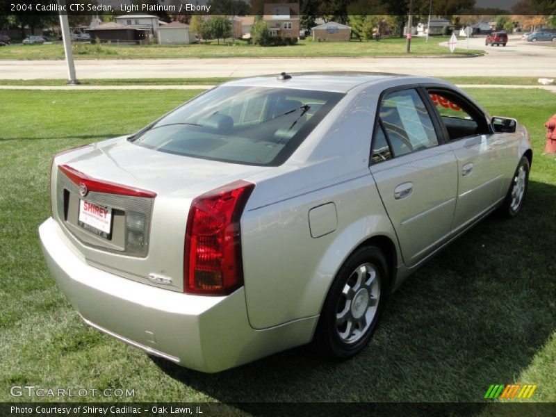 Light Platinum / Ebony 2004 Cadillac CTS Sedan