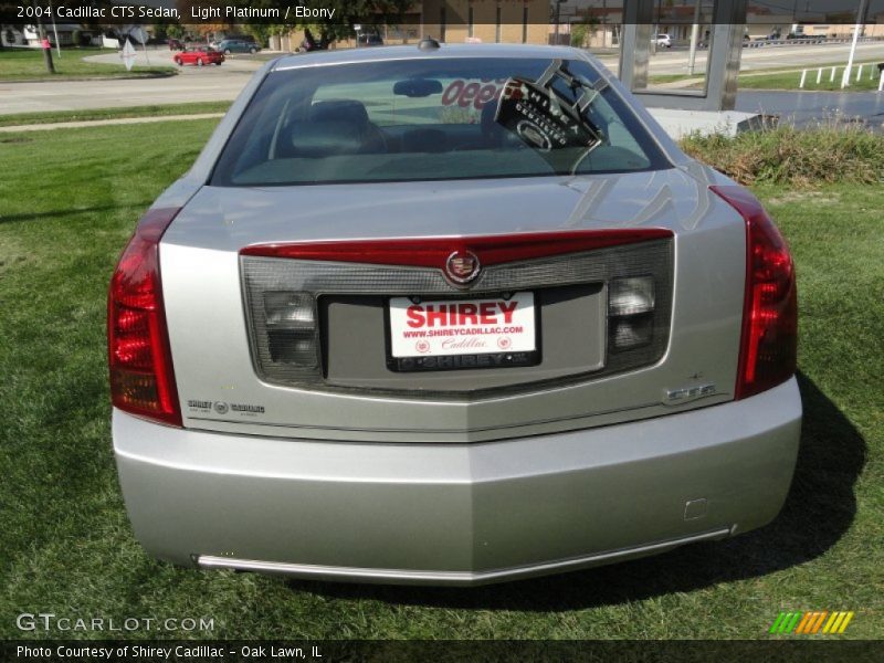 Light Platinum / Ebony 2004 Cadillac CTS Sedan