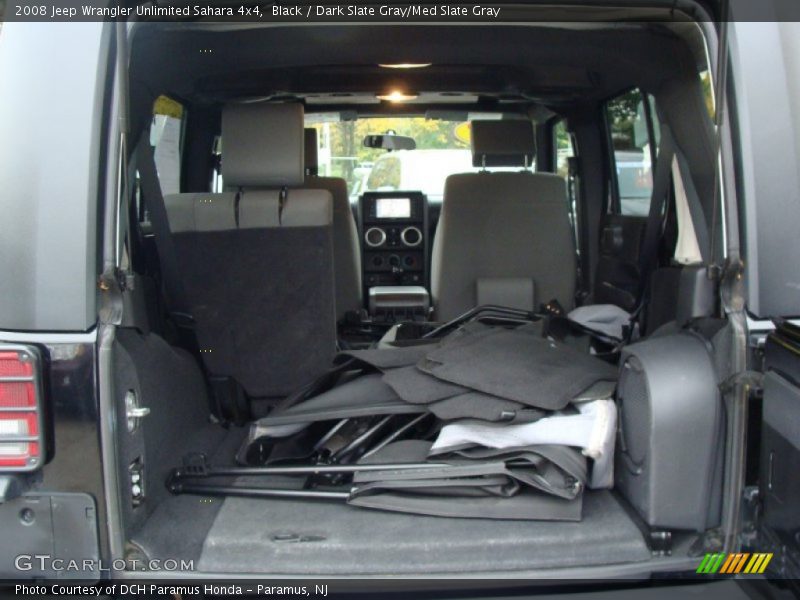 Black / Dark Slate Gray/Med Slate Gray 2008 Jeep Wrangler Unlimited Sahara 4x4