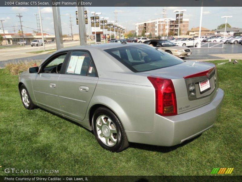 Light Platinum / Ebony 2004 Cadillac CTS Sedan