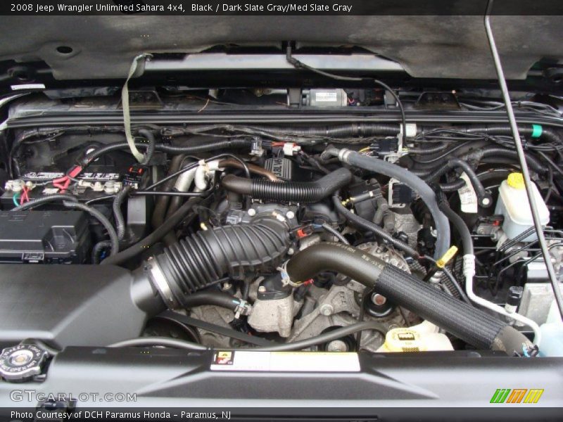Black / Dark Slate Gray/Med Slate Gray 2008 Jeep Wrangler Unlimited Sahara 4x4