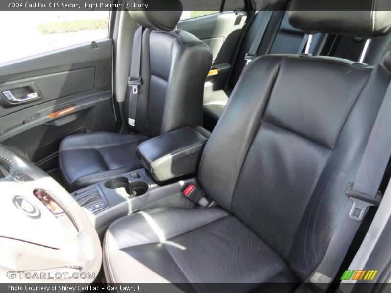 Light Platinum / Ebony 2004 Cadillac CTS Sedan