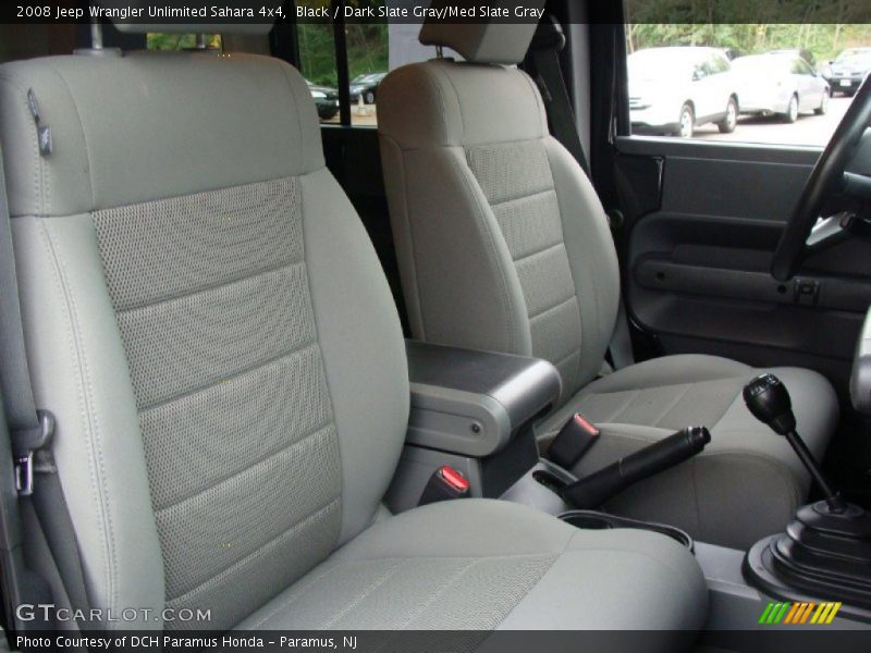 Black / Dark Slate Gray/Med Slate Gray 2008 Jeep Wrangler Unlimited Sahara 4x4