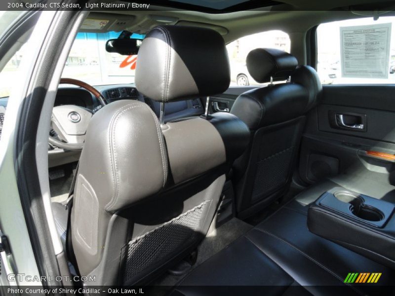 Light Platinum / Ebony 2004 Cadillac CTS Sedan