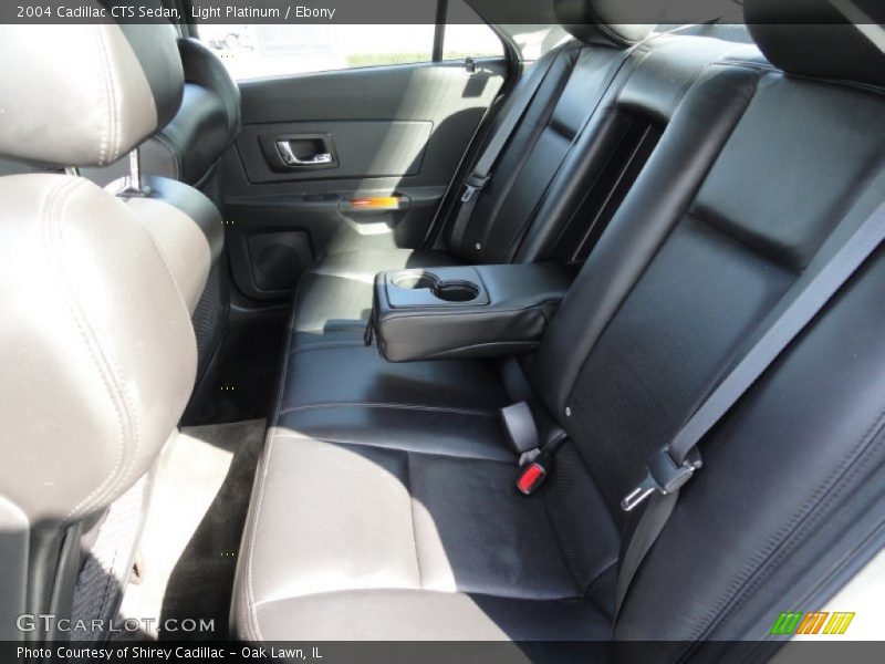 Light Platinum / Ebony 2004 Cadillac CTS Sedan