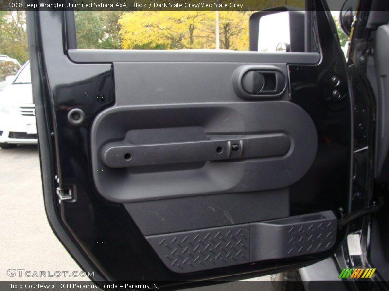 Black / Dark Slate Gray/Med Slate Gray 2008 Jeep Wrangler Unlimited Sahara 4x4