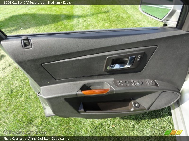 Light Platinum / Ebony 2004 Cadillac CTS Sedan